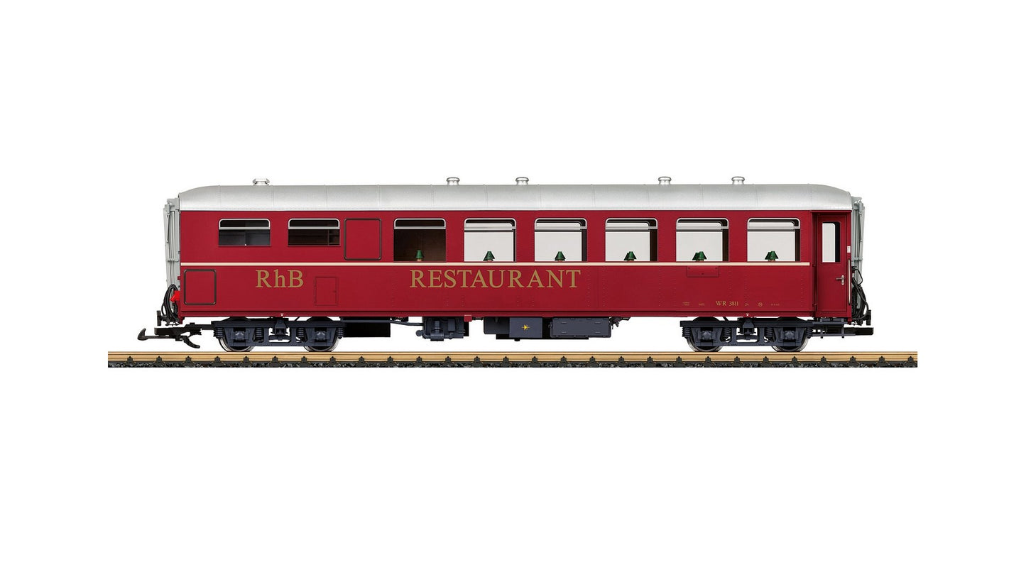 LGB L31528 RhB Dining Car Era IV