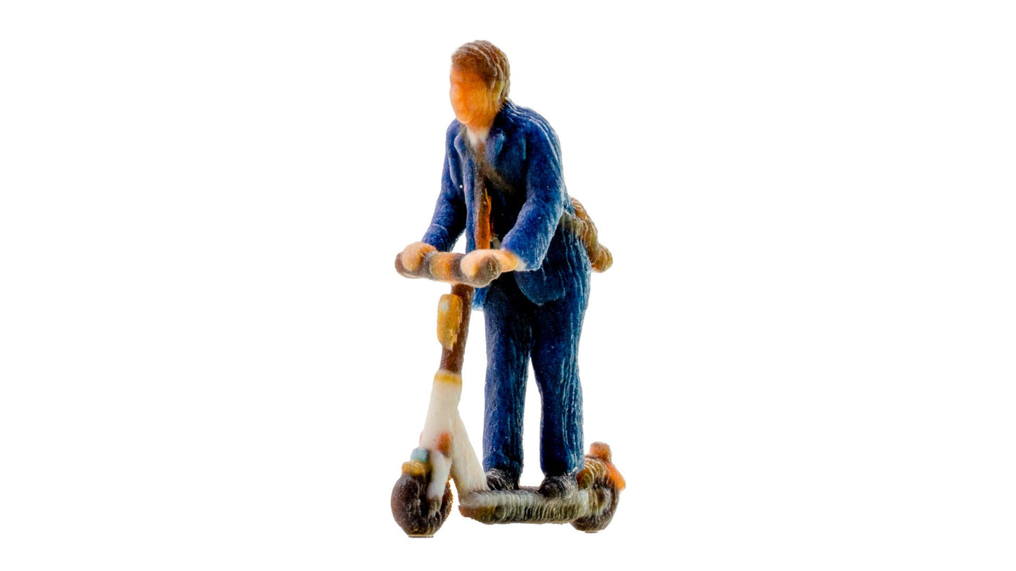 NOCH NO10607 Man on E-Scooter