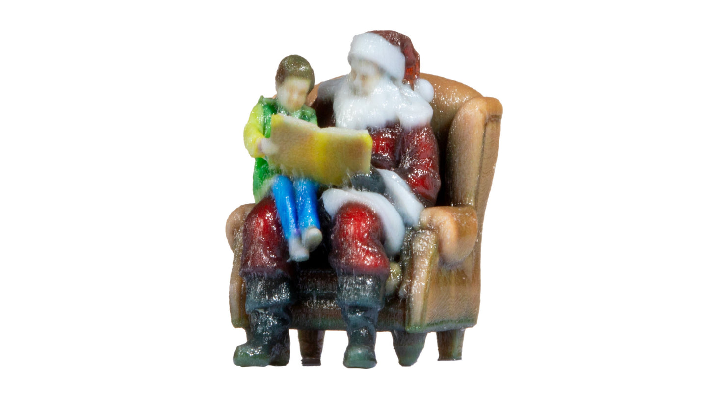NOCH NO10702 Father Christmas and Boy
