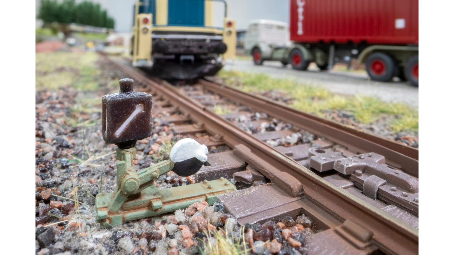 NOCH NO13911 Control Lever with Signal Lantern on the right 5 Pieces