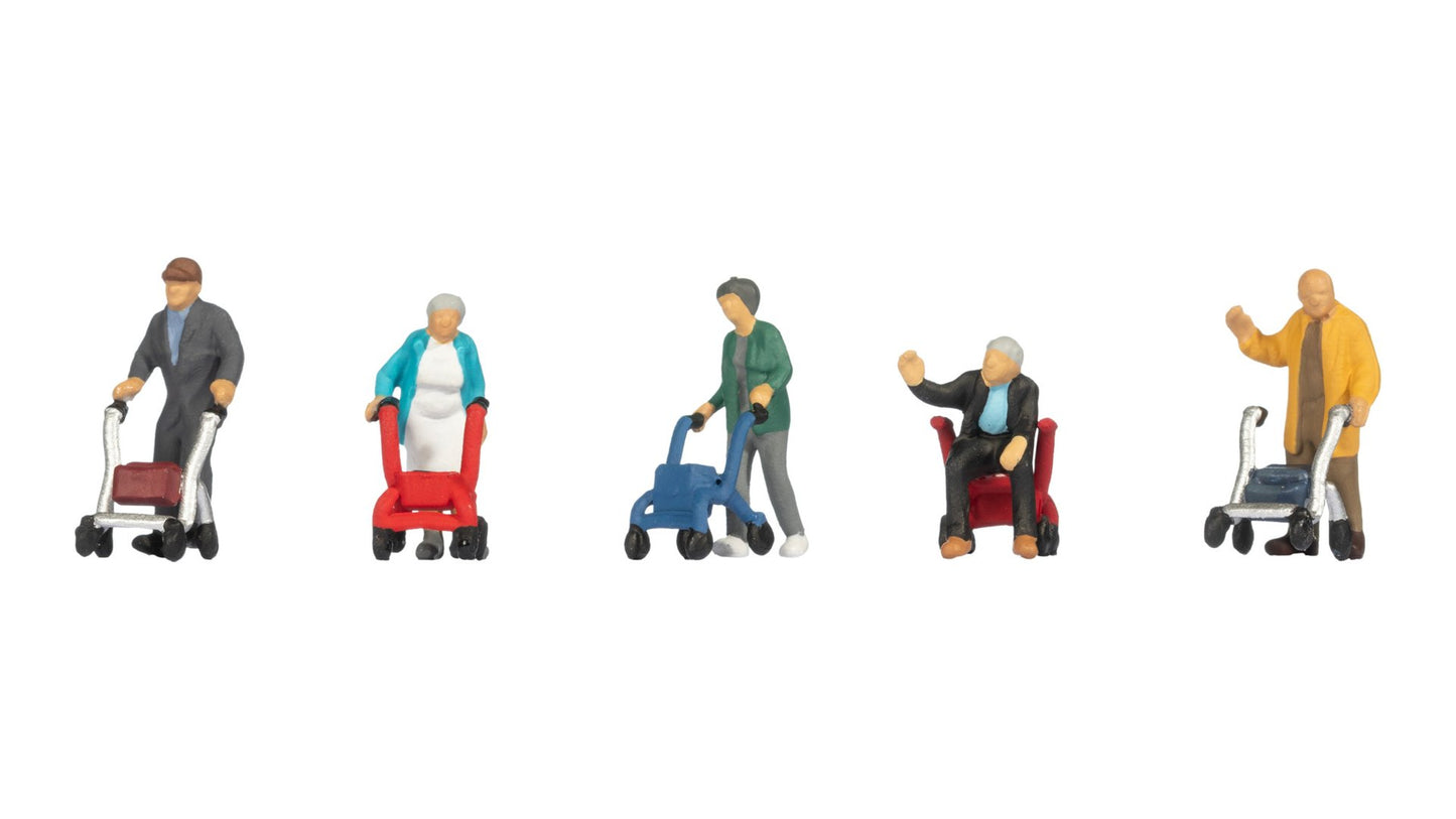 NOCH NO15549 Senior Citizens with Walking Frame