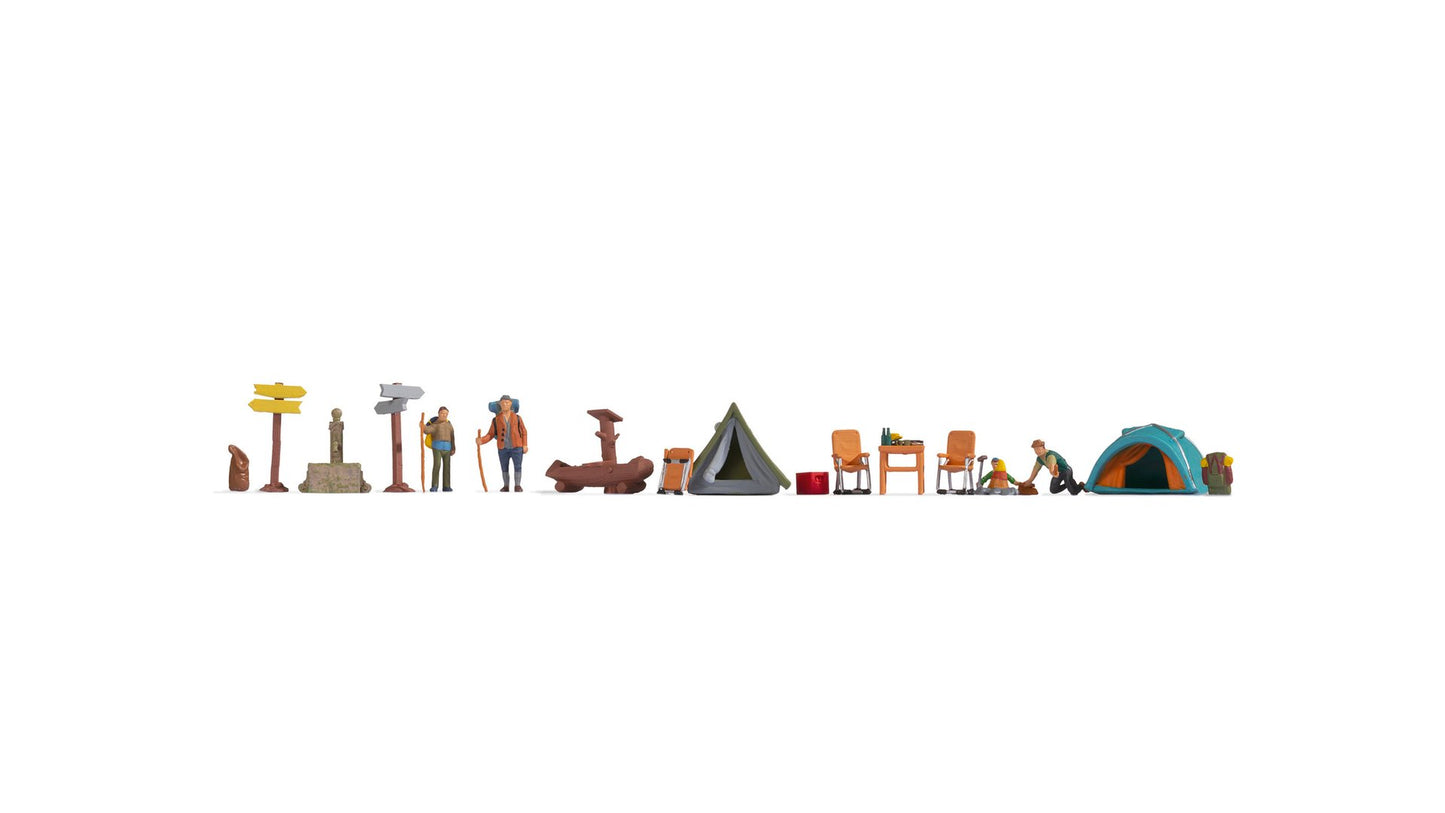NOCH NO16201 Themed Figures Set “Camping”