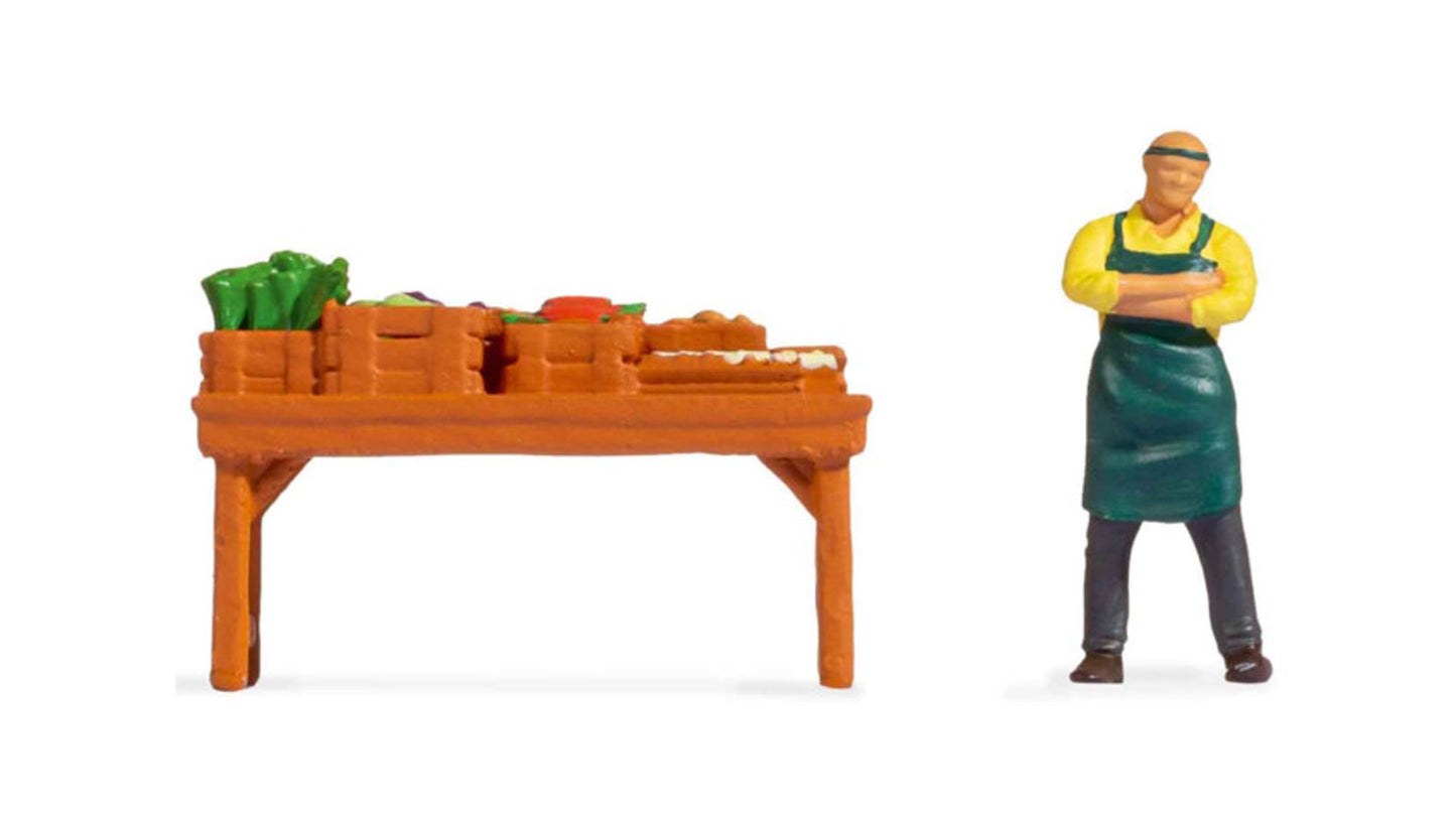 NOCH NO16500 Tiny-Scenes ‘Vegetable Stall’