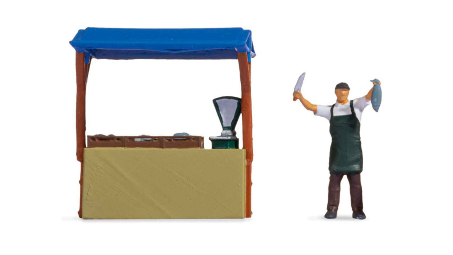 NOCH NO16503 Tiny Scenes ‘Fish Stall’