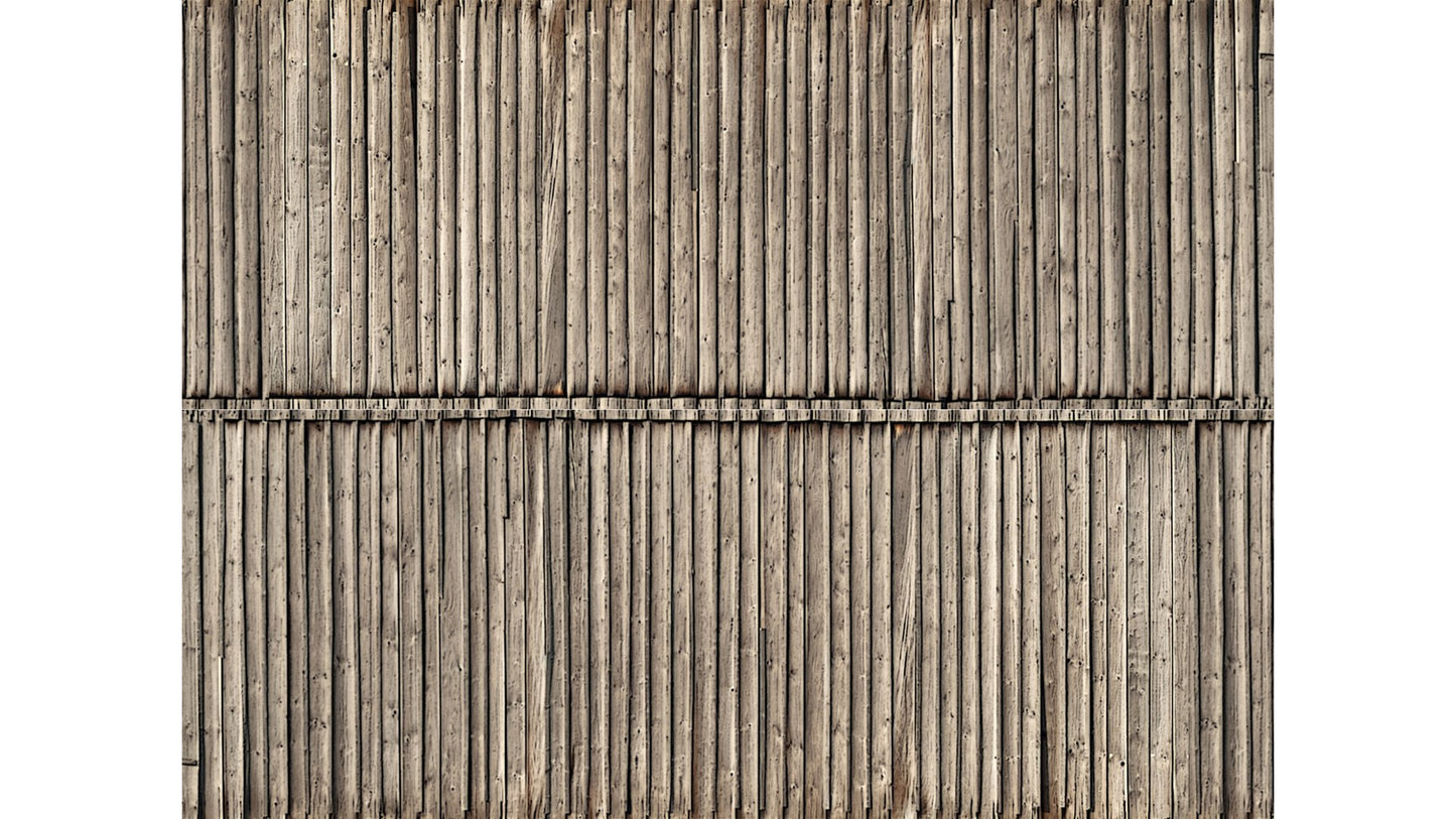 NOCH NO56664 3D Cardboard Sheet “Timber Wall”