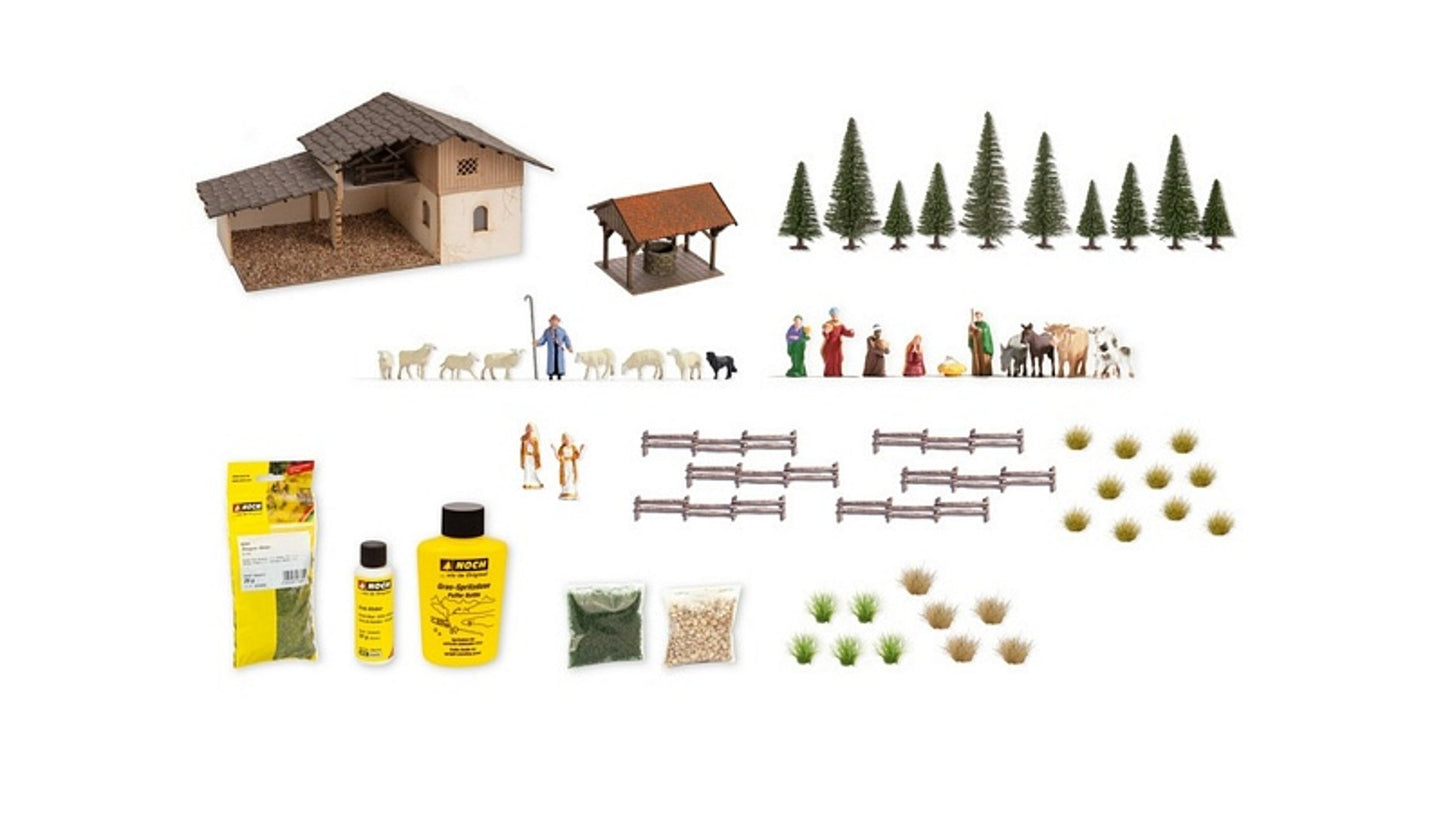 Noch NO65591 Handicraft Advent Calendar Christmas Manger