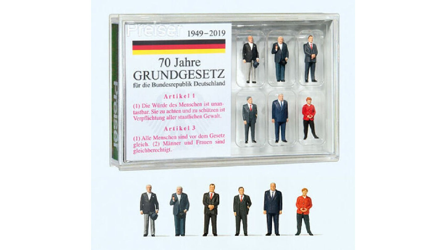 Preiser 13400 70 Years Basic Law FRG