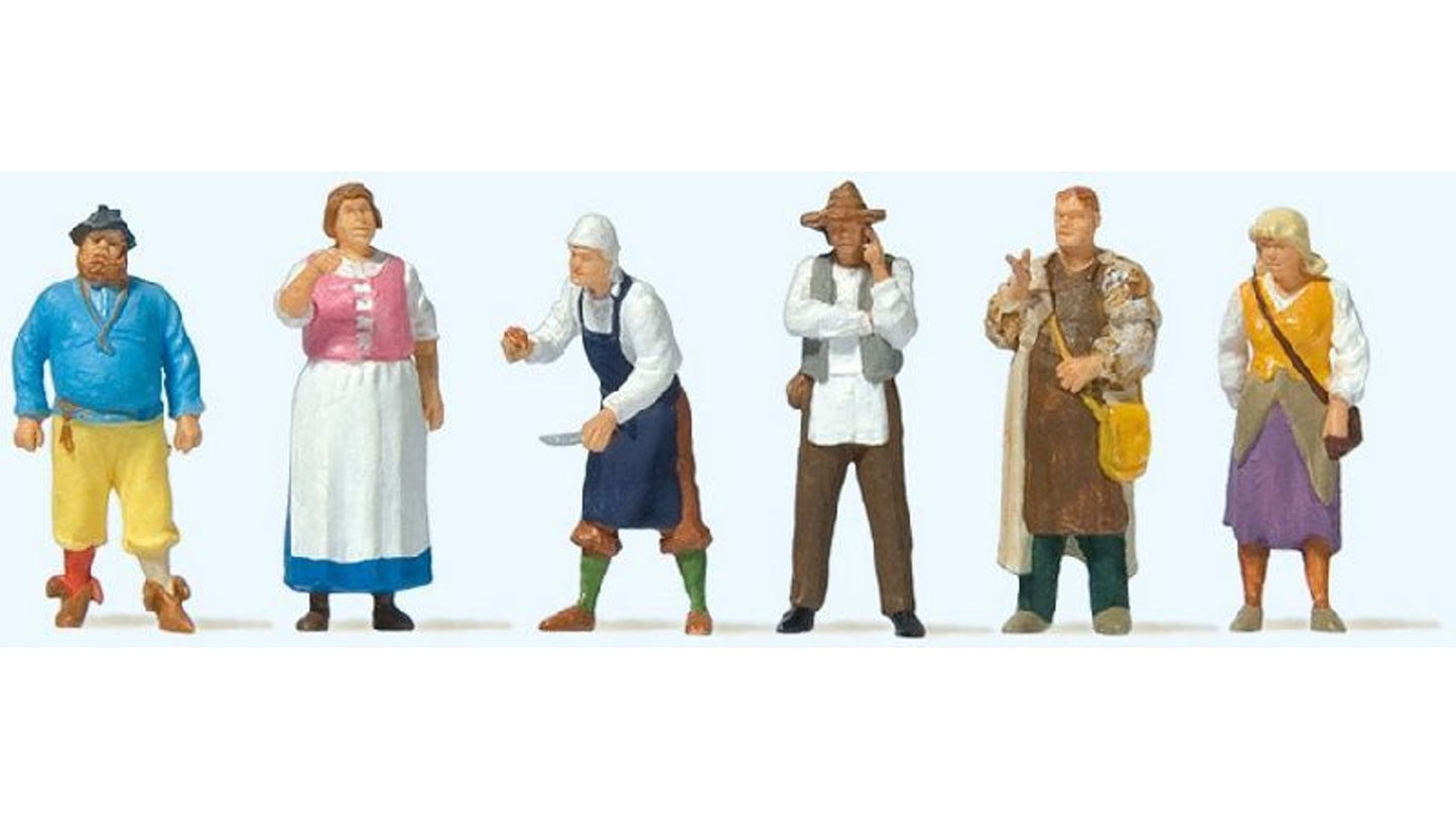 Preiser 24761 Medieval Festival Set 2