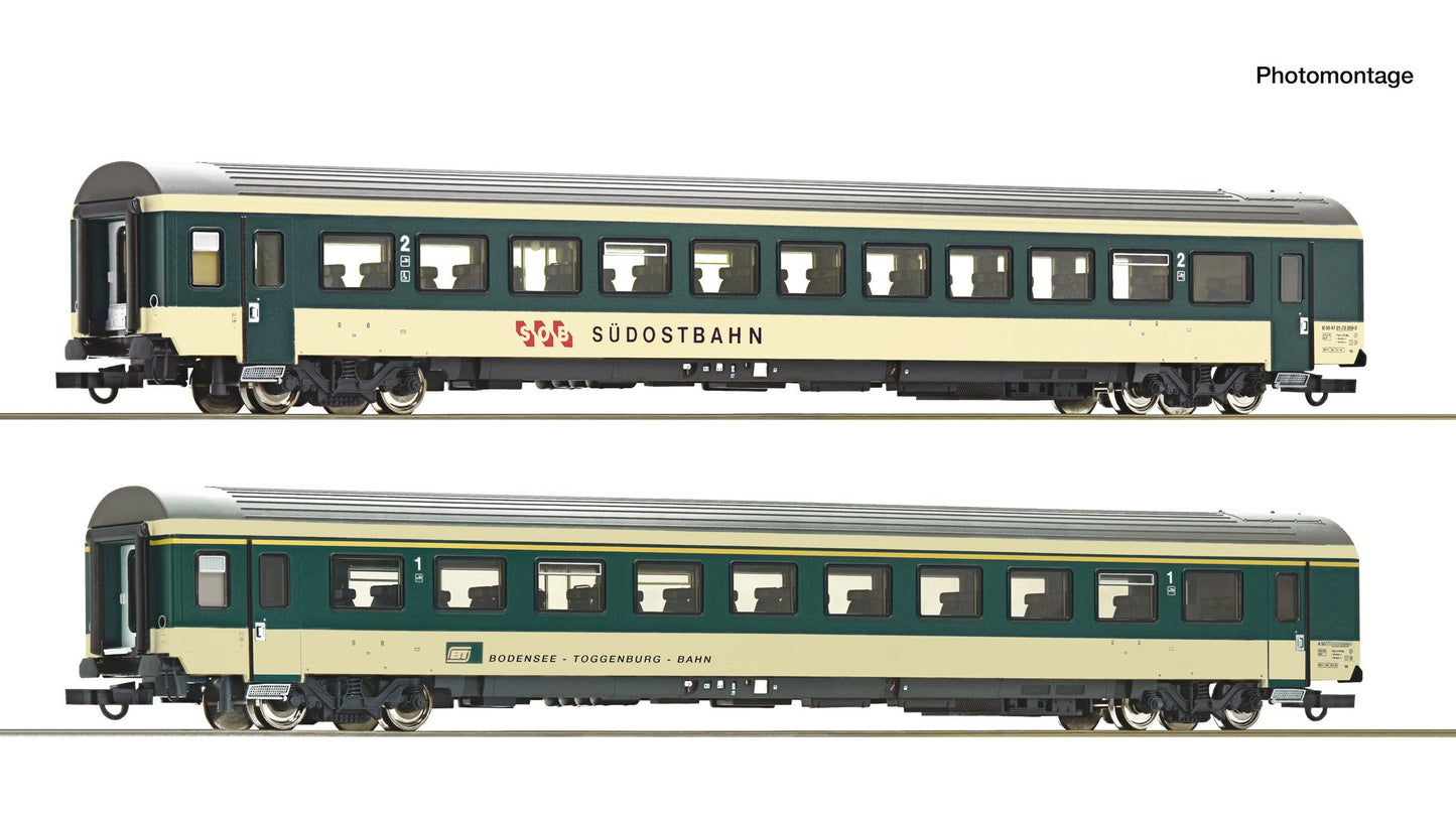 Roco R6200213 2 piece set (2): "Voralpen-Express" coaches