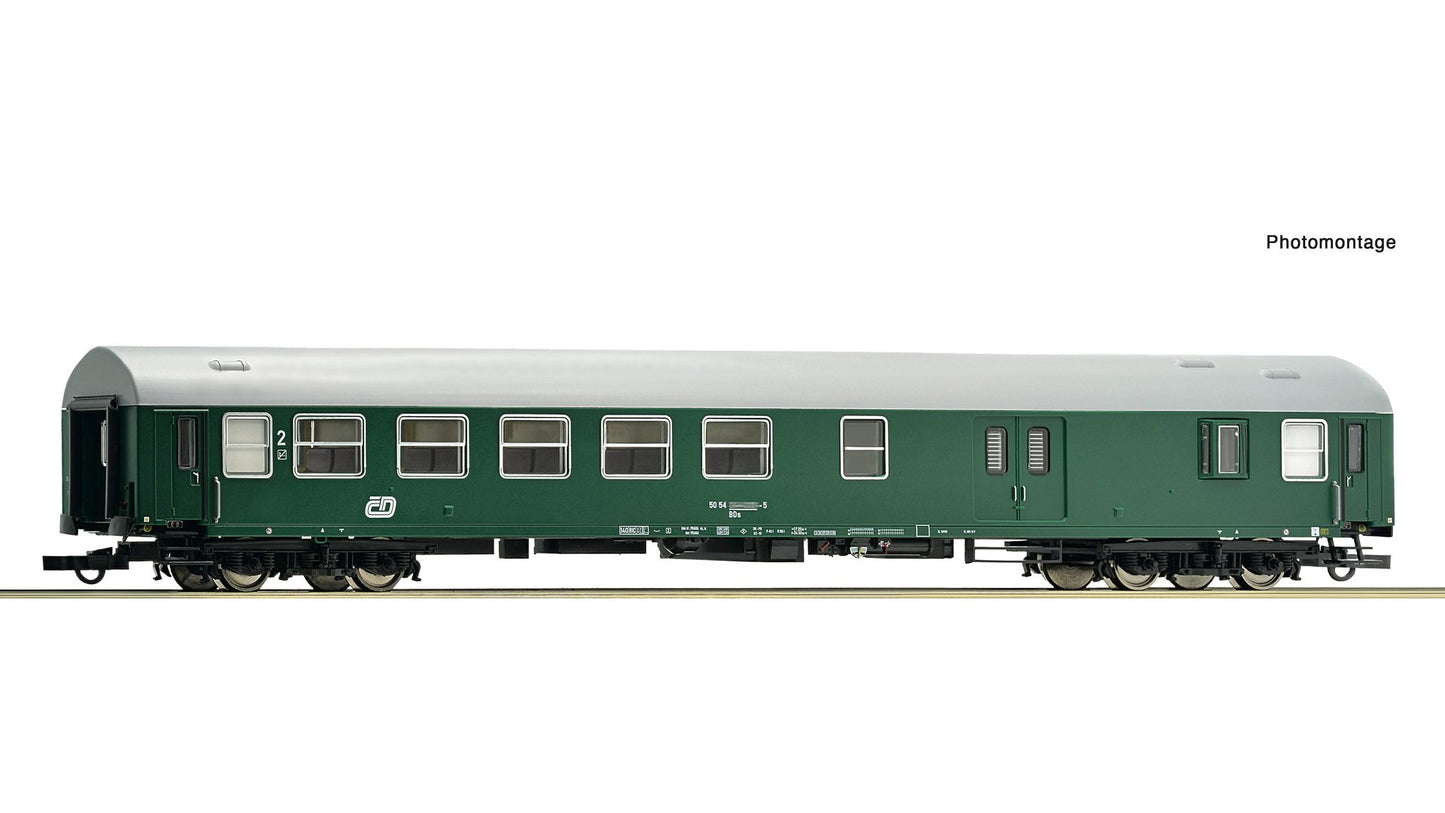 Roco R6200223 2nd class coach/luggage compartment, CD