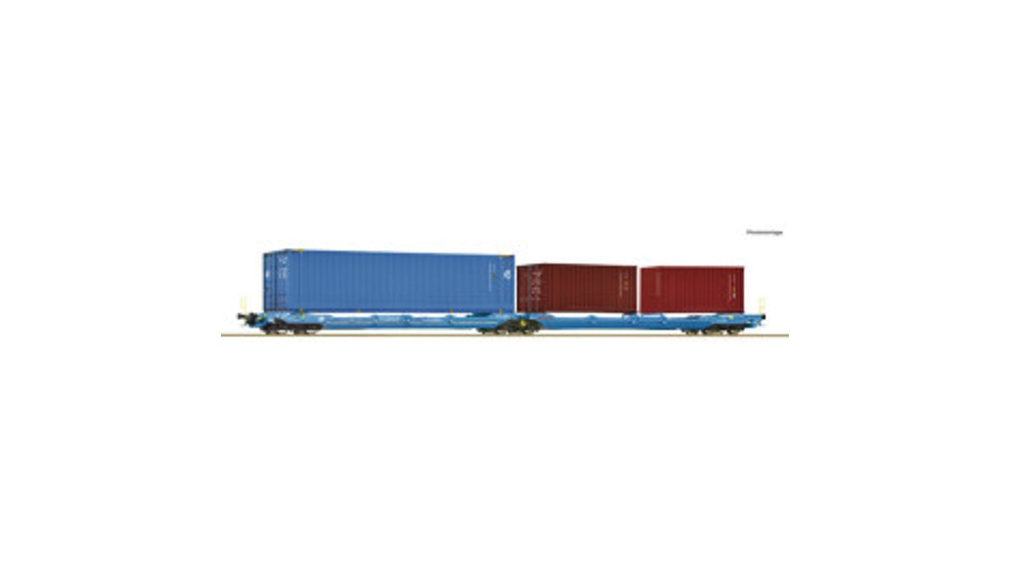Roco 6600036 Articulated Double-Pocket Wagon T3000e NACCO DC