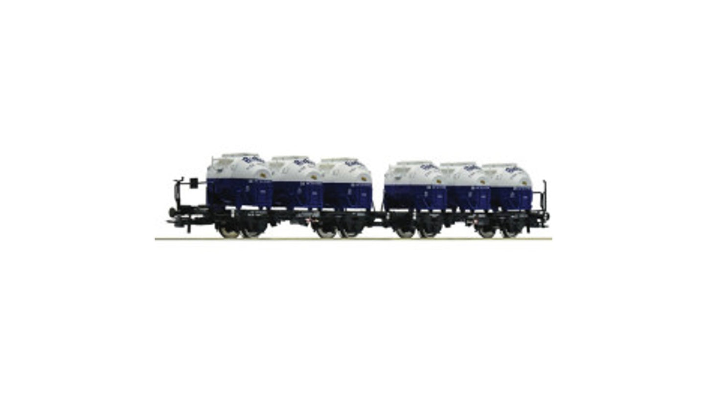 Roco 6600053 Double Carrying Wagon Unit DB DC