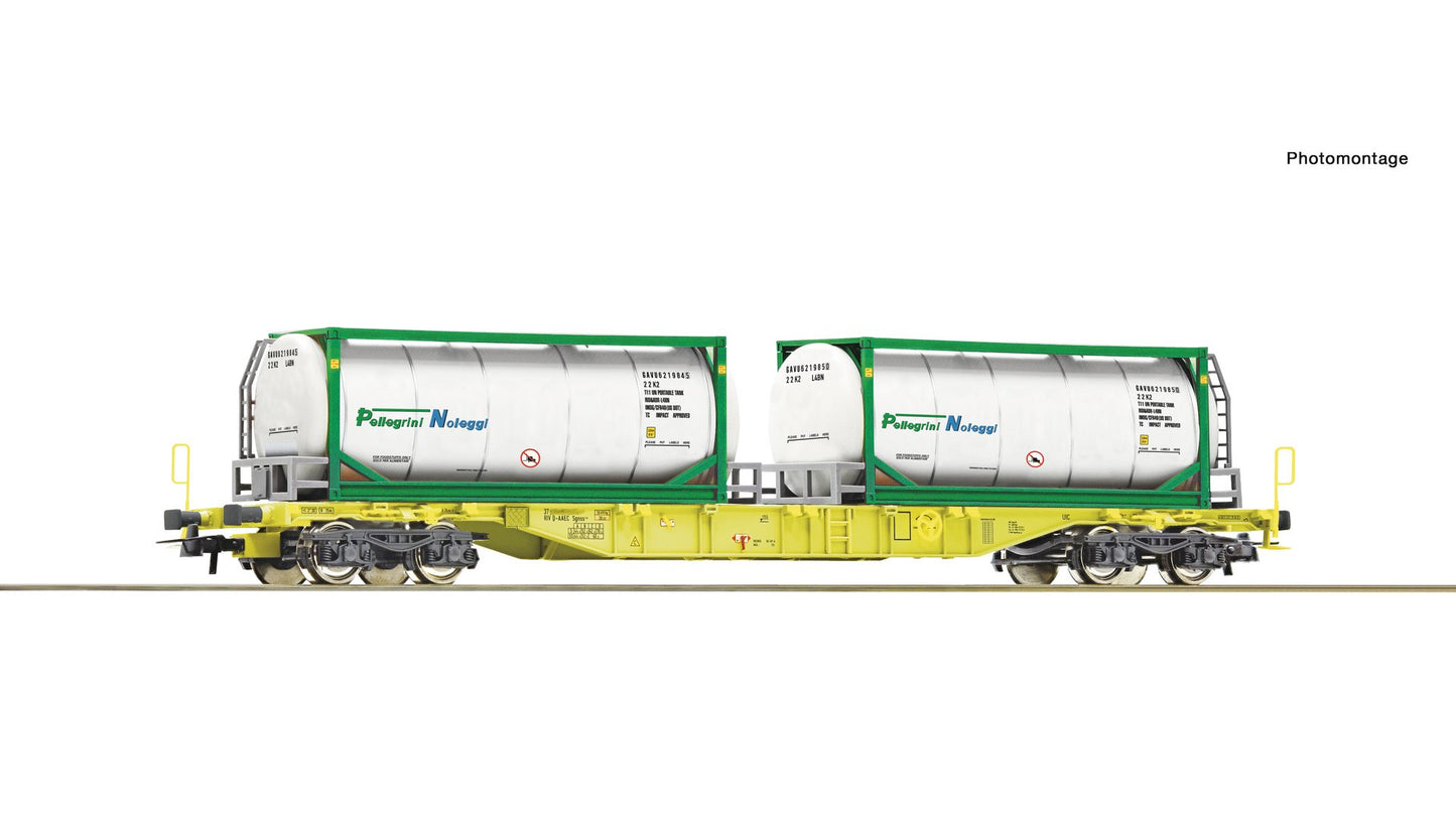 Roco R6600279 Container carrier wagon, GATX