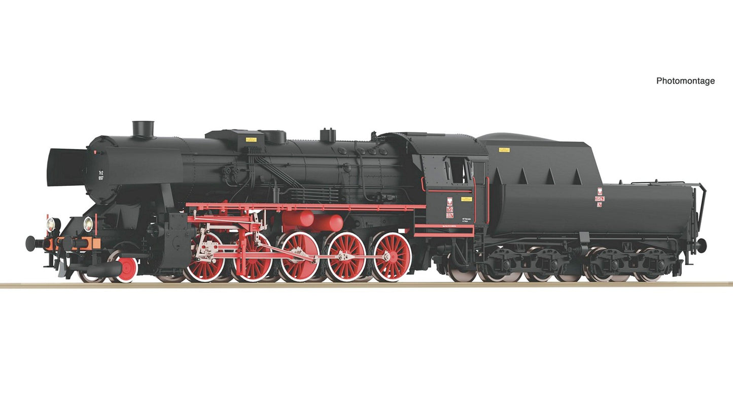 Roco 70108 Steam locomotive Ty2 PKP DCC