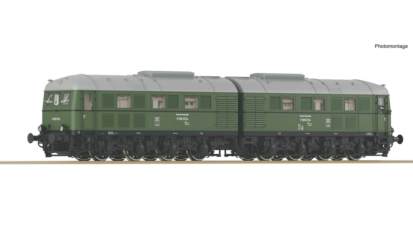 Roco 70118 Diesel-Electric Double Locomotive V 188-002 DB DCC