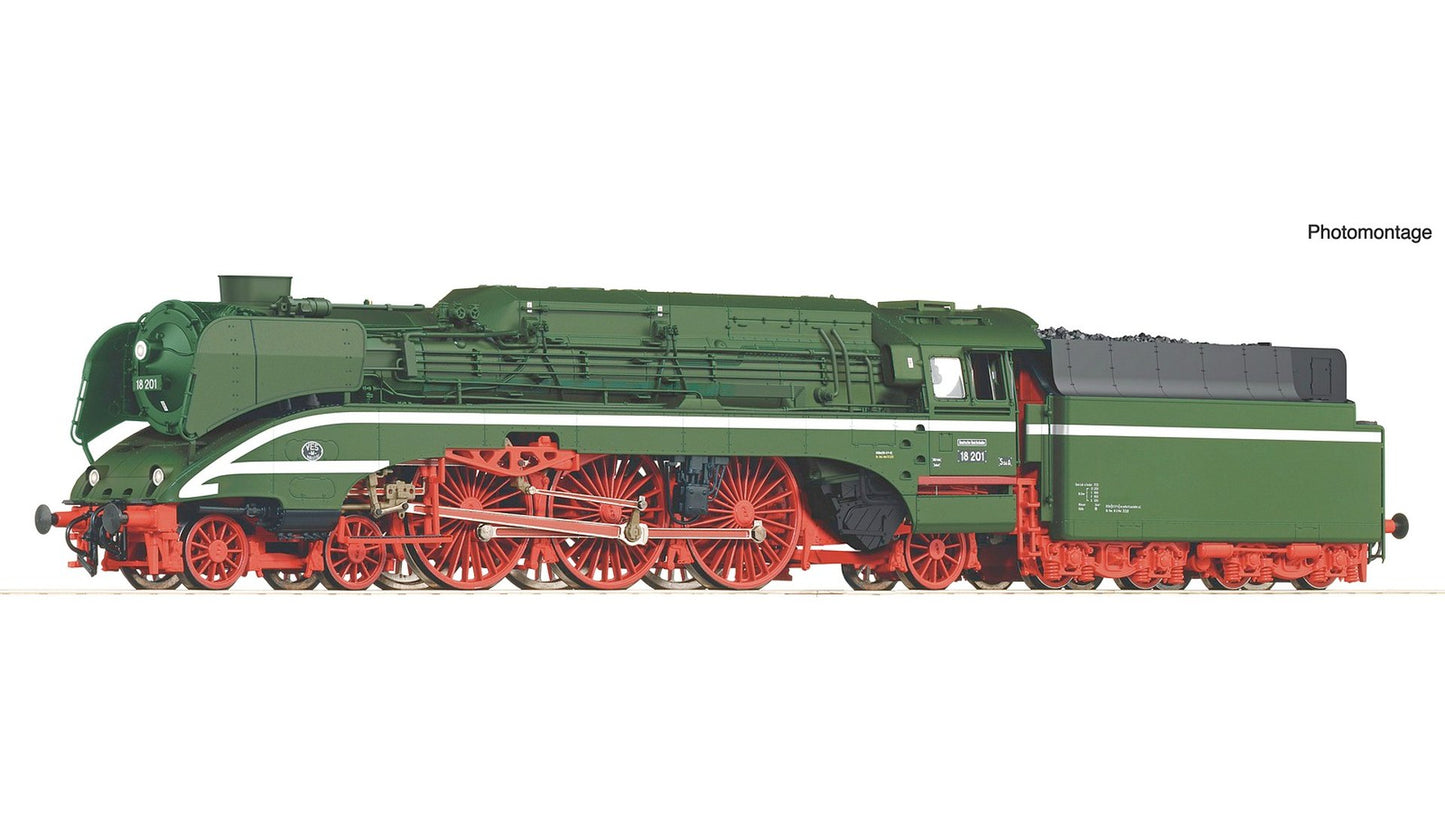 Roco 7110006 High Speed Steam Locomotive 18 201 DR DCC