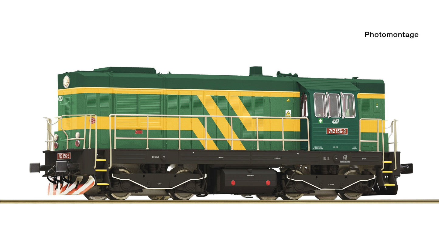 Roco R7310021 Diesel locomotive 742 156-3, CD