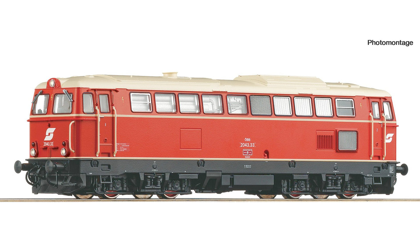 Roco 7310038 Diesel Locomotive 2043.33 OBB DCC