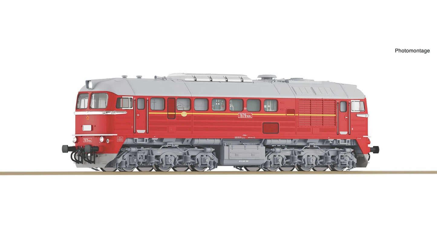 Roco 7310040 Diesel Locomotive T 679.1 CSD DCC