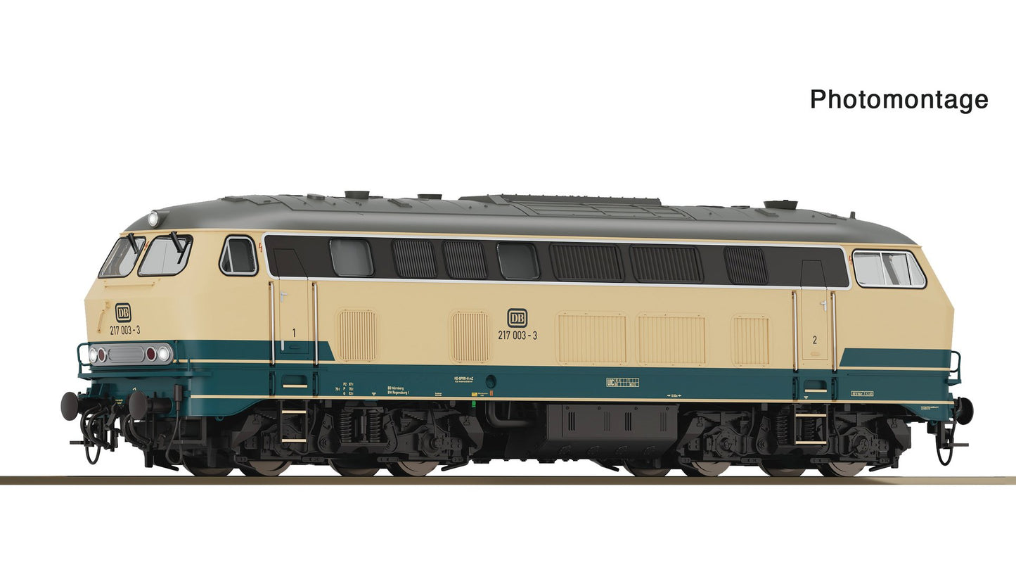 Roco R7310068 Diesel locomotive 217 003-3, DB
