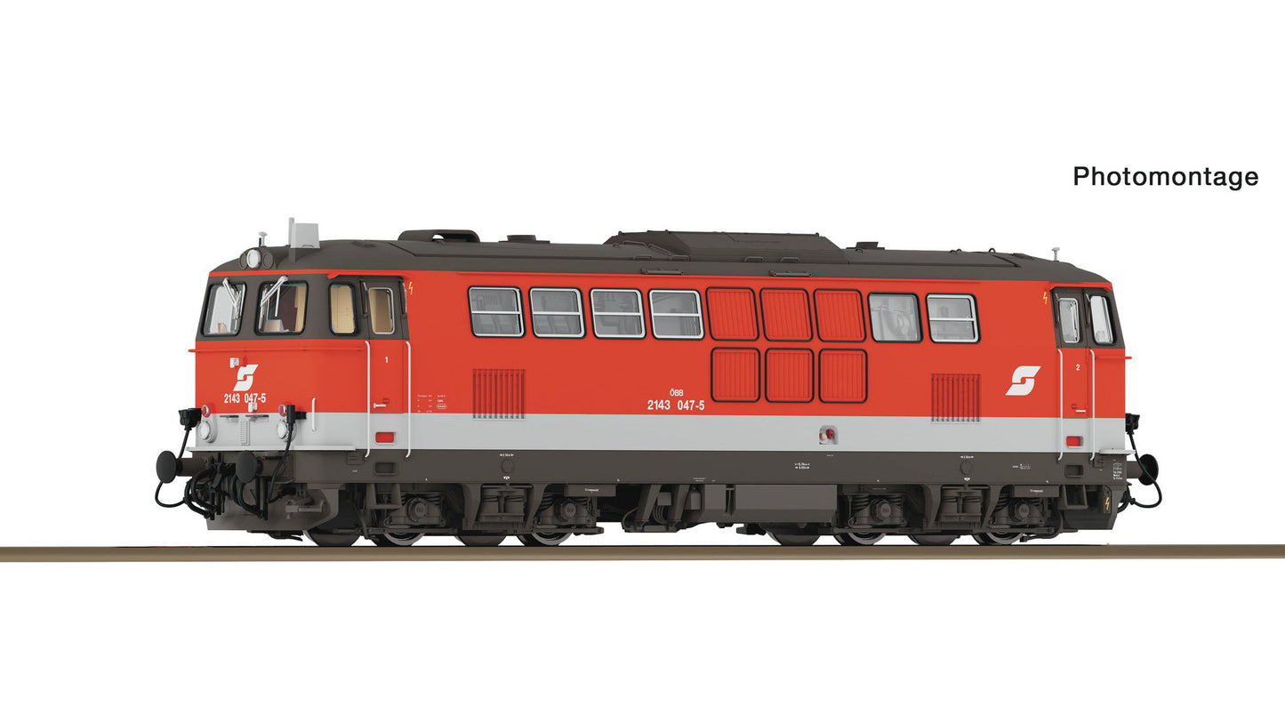 Roco R7310092 Diesel locomotive 2143 047-5, ÖBB