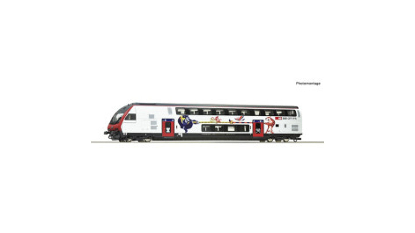 Roco 74719 Double deck control cab coach 2nd class SBB