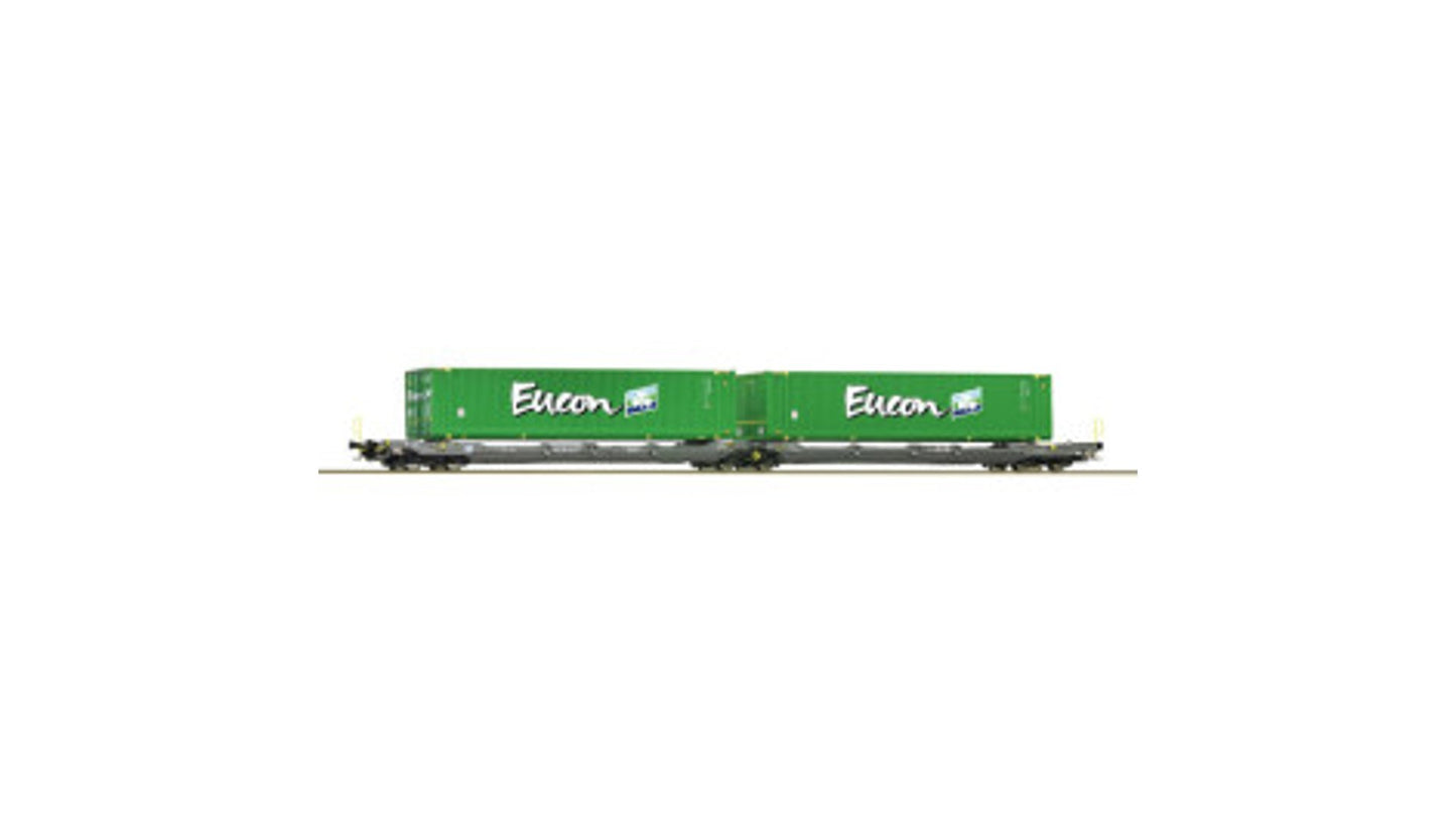 Roco 77398 Articulated double pocket wagon T3000e Eucon Cont