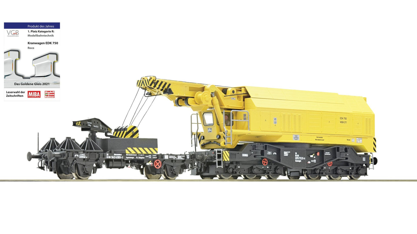 Roco 79035 Slewing Railway Crane for Digital Operation DB