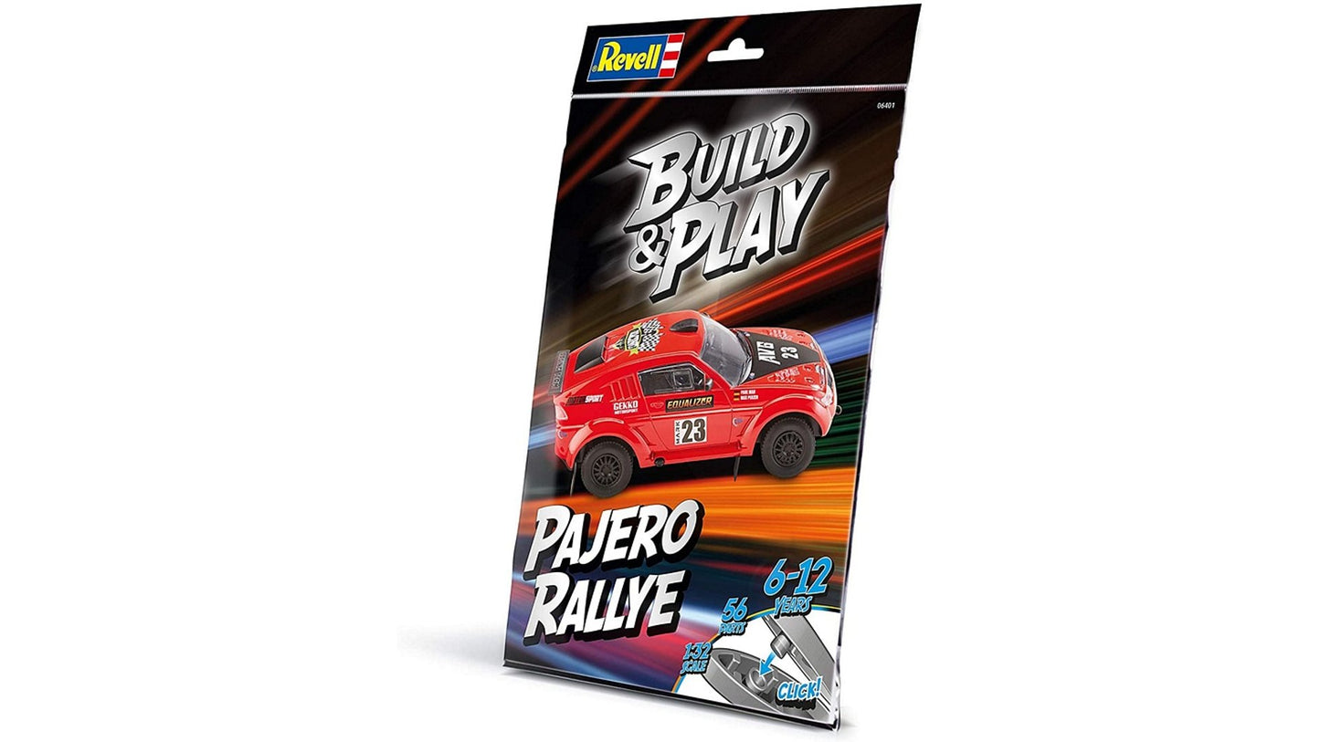 Revell 06401 Build and Play-Rally Racer Mitsubishi Pajero