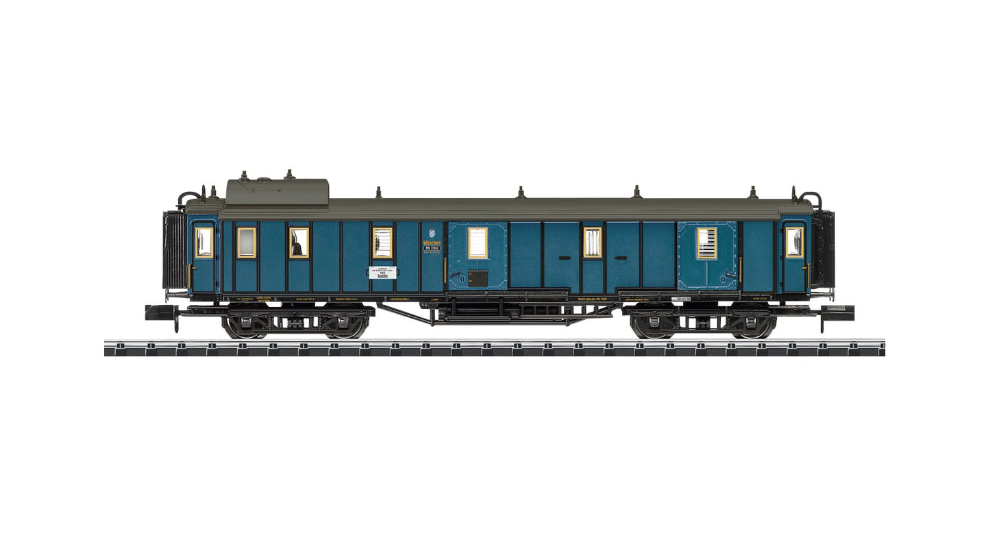 MiniTrix 15323 Type PPu Express Train Baggage Car DRG