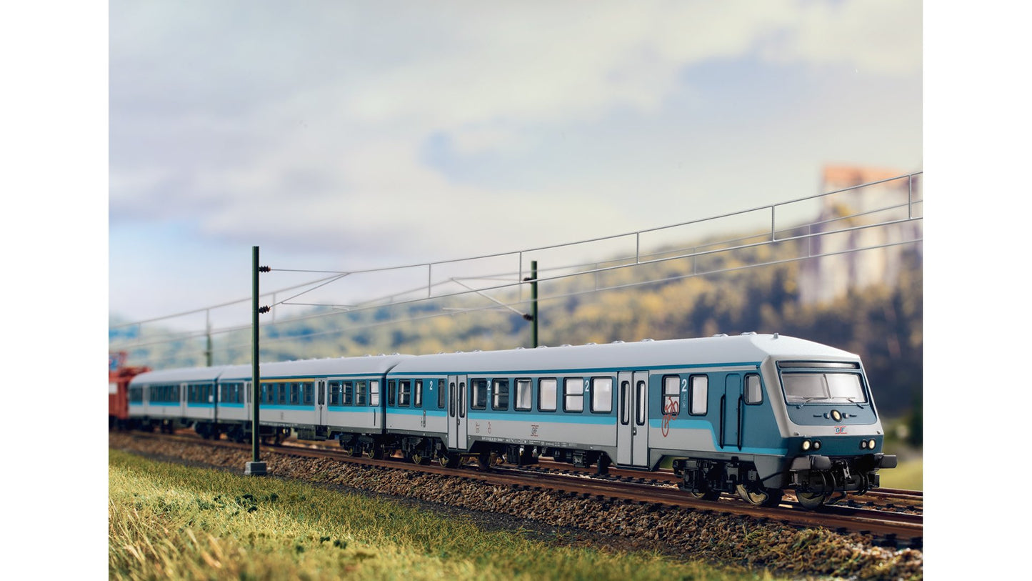 MiniTrix 18262 Blaulinge car set