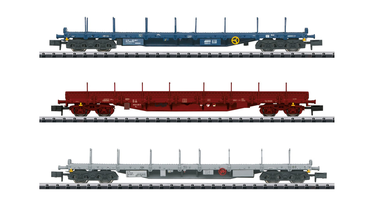 MiniTrix 18723 Type Rnss Flat Car Set