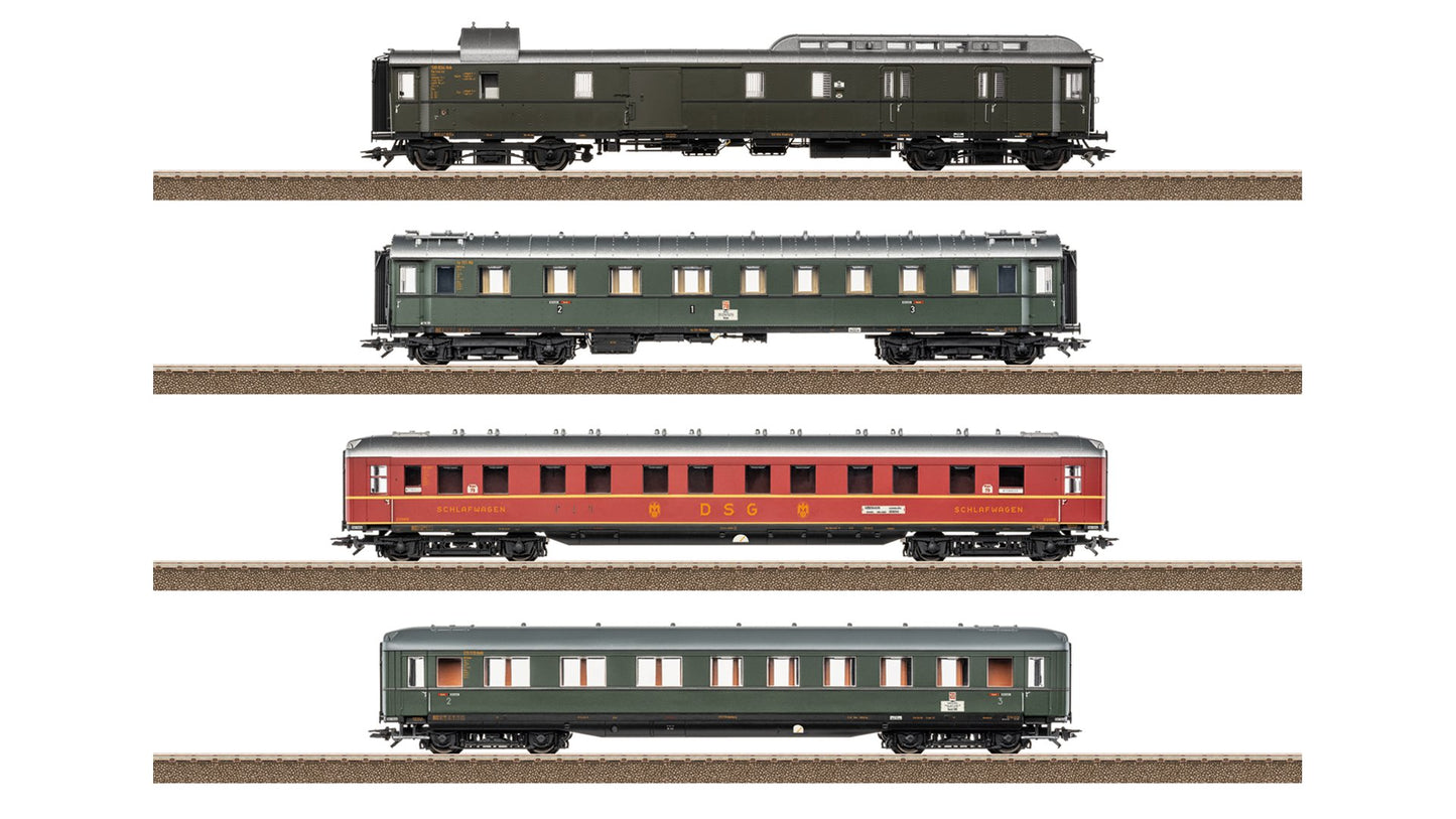 Trix T23651 Express Train Passenger Car Set 1 for the “D 74”