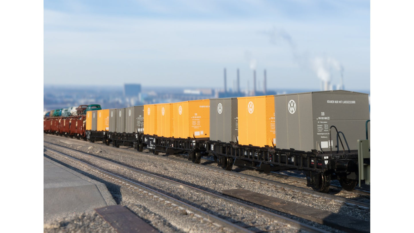 Trix 24161 Type Laabs Container Transport Car