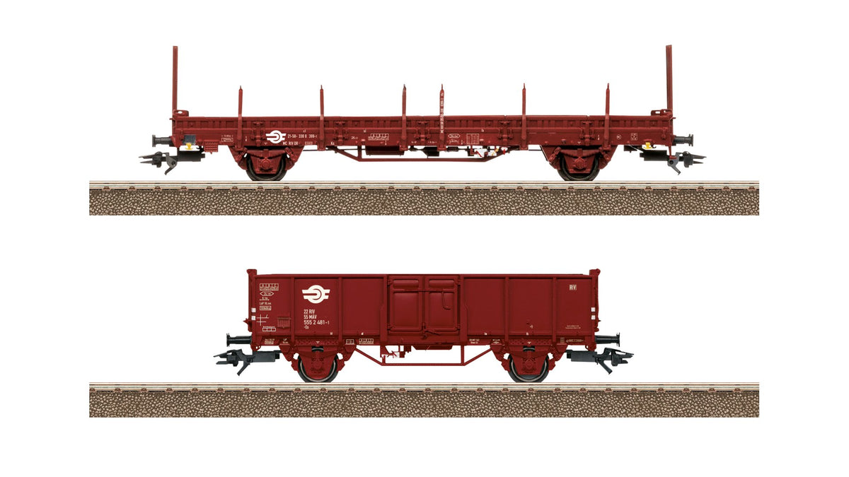 Trix T24191 MÁV Freight Car Set, Era IV