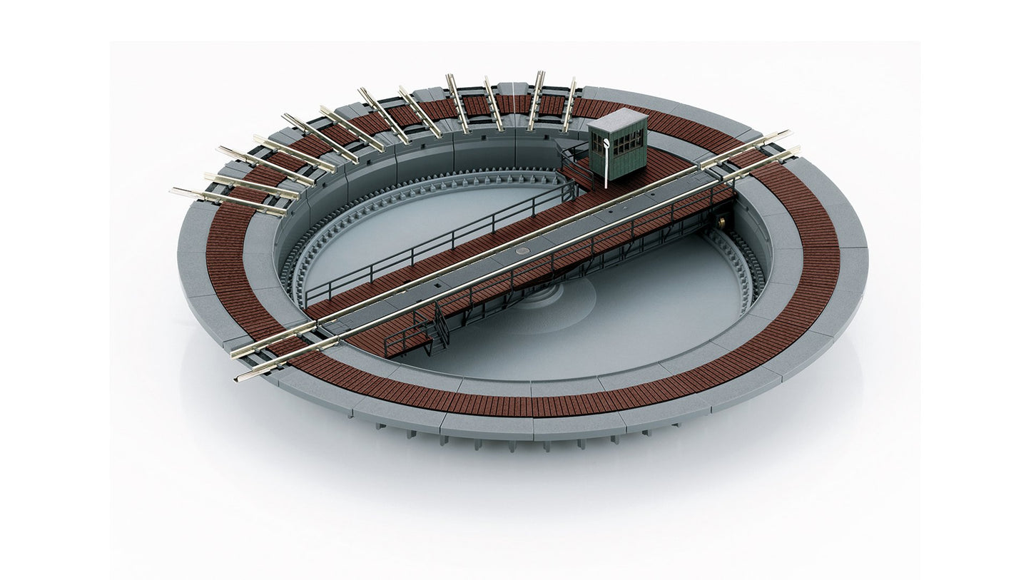 MiniTrix 66570 Turntable with 8 Spoke Tracks