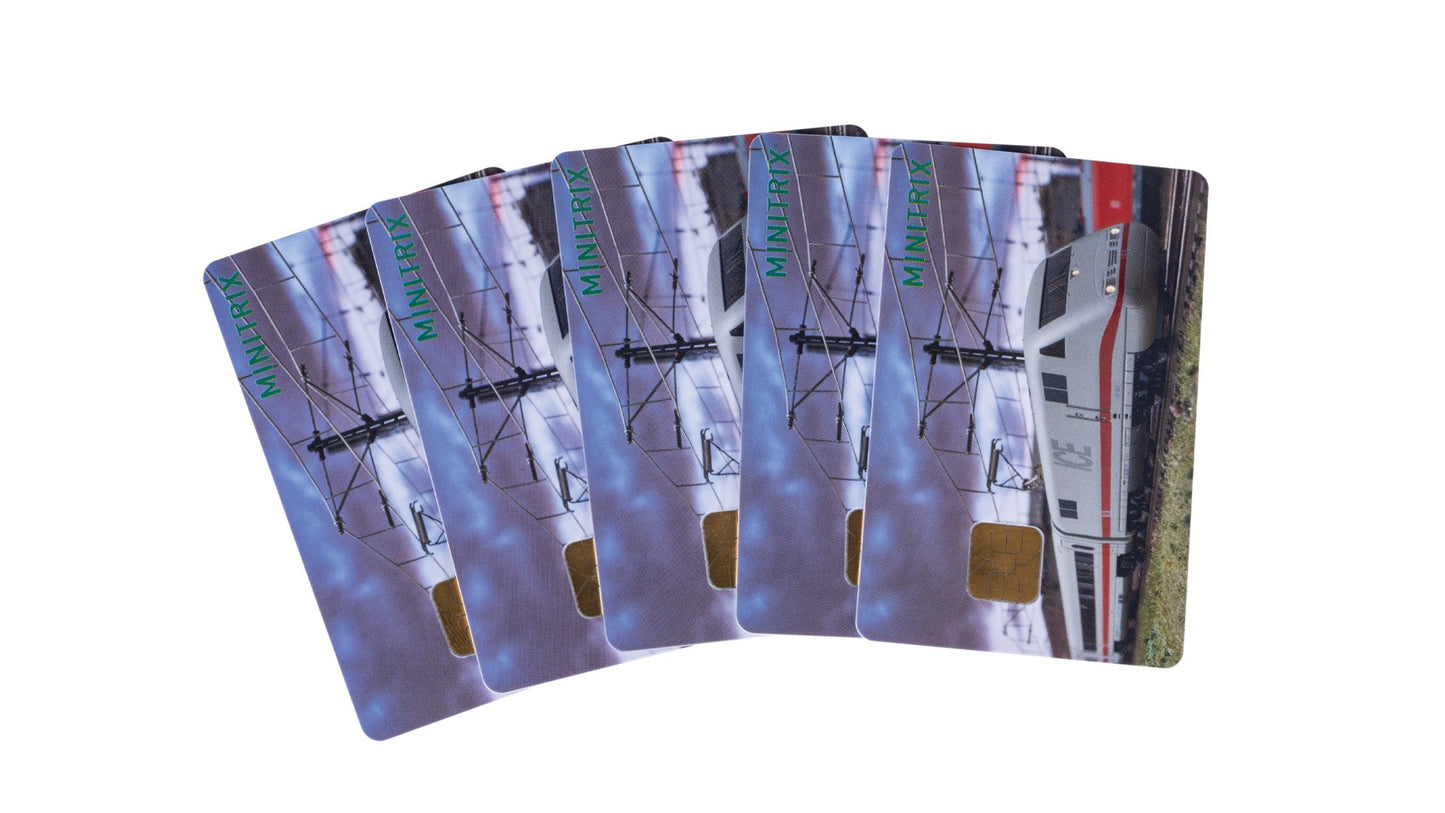 MiniTrix 66935 Locomotive Card Set