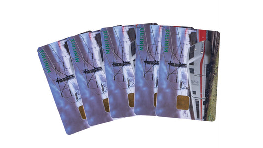 MiniTrix 66935 Locomotive Card Set