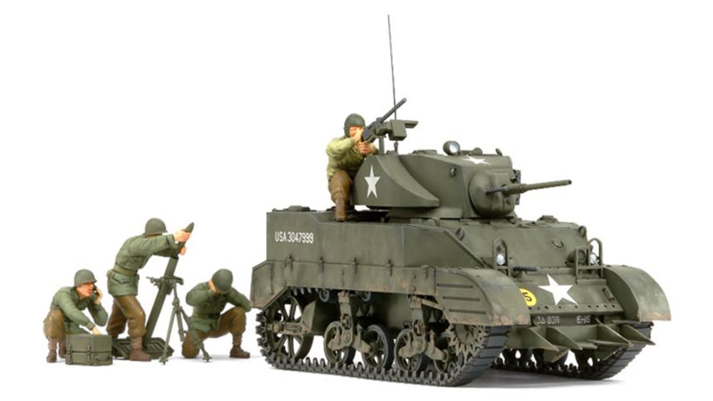 Tamiya 35313 US Light Tank M5A1