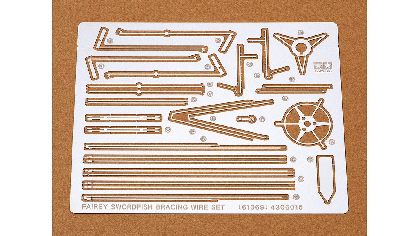 Tamiya 61069 Fairey Swordfish Etched Parts