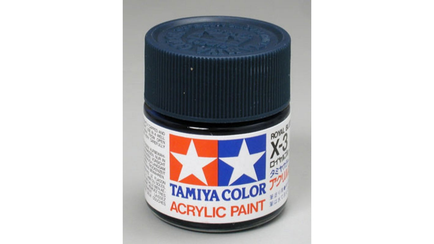 Tamiya 81003 Acrylic X-3 Royal Blue