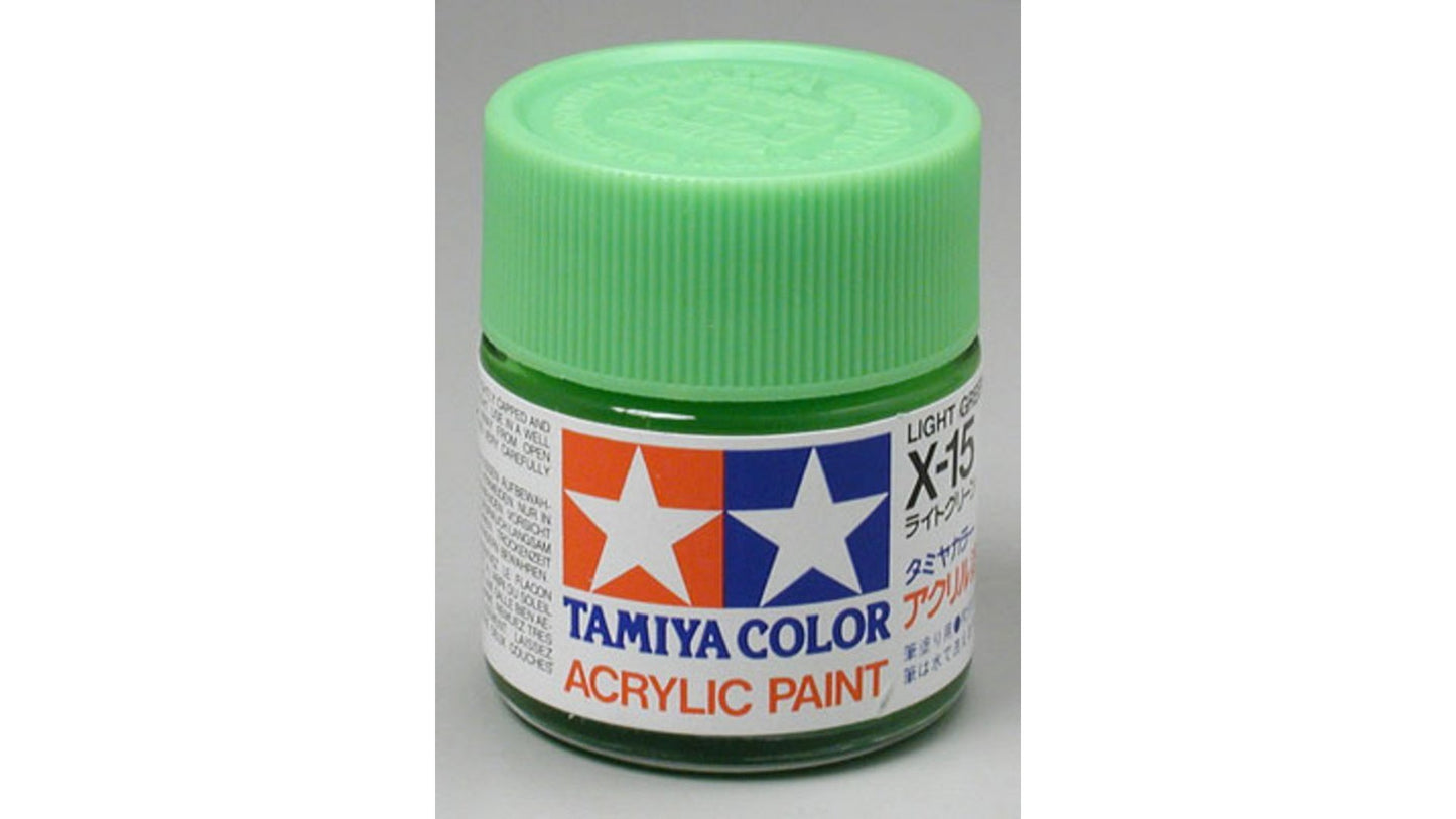 Tamiya 81015 Acrylic X-15 Light Green