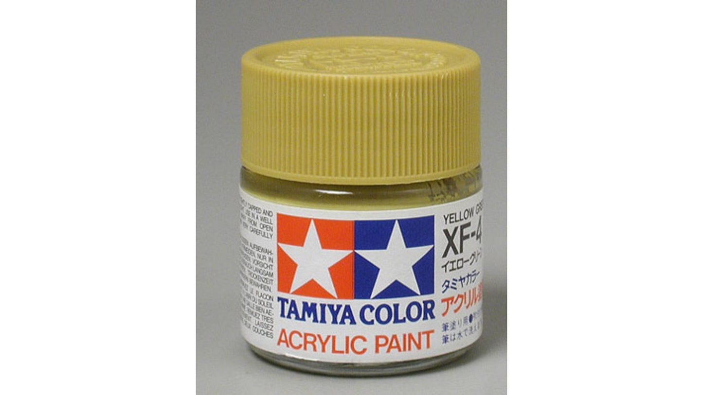 Tamiya 81304 Acrylic XF-4 Yellow Green