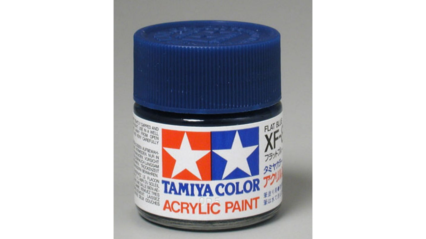 Tamiya 81308 Acrylic XF-8 Flat Blue