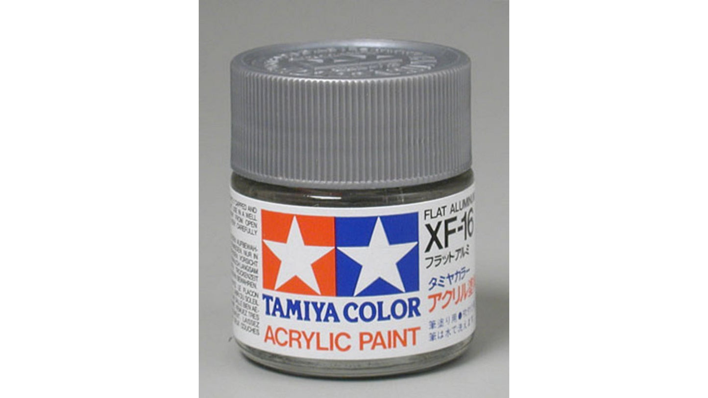 Tamiya 81316 Acrylic XF-16 Flat Aluminum