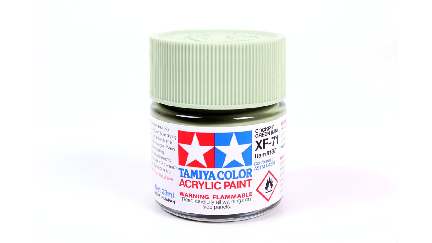 Tamiya 81371 Acrylic XF-71 Cockpit Green