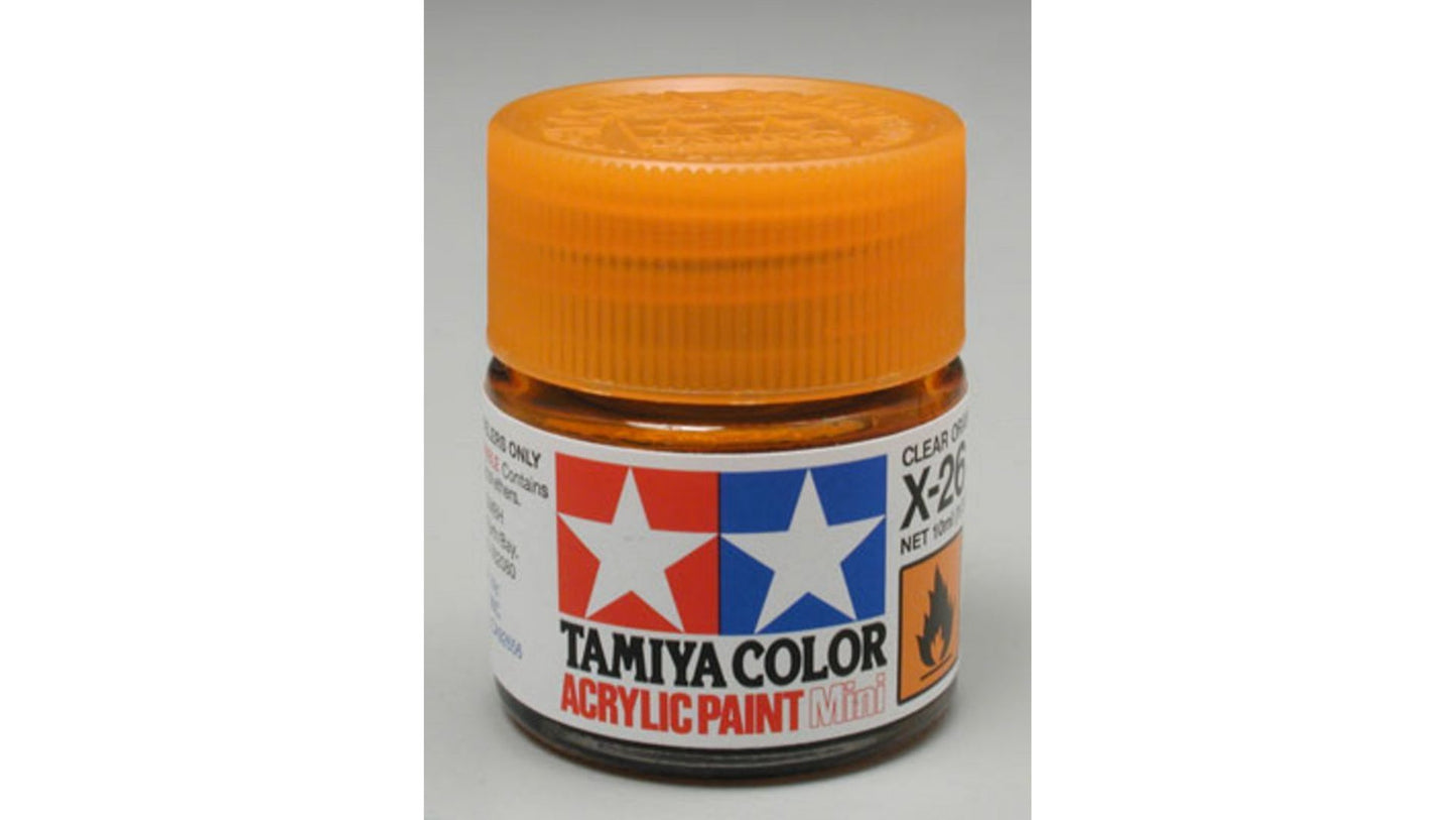 Tamiya 81526 Acrylic Mini X-26 Clear Orange