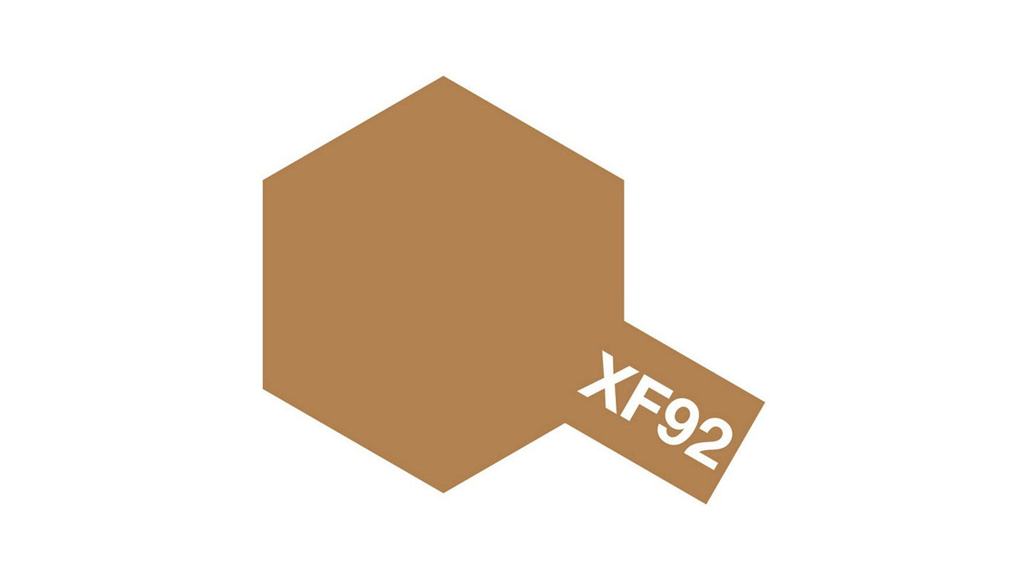 Tamiya 81792 Acrylic Mini XF-92 Yellow Brown 10ml Bottle