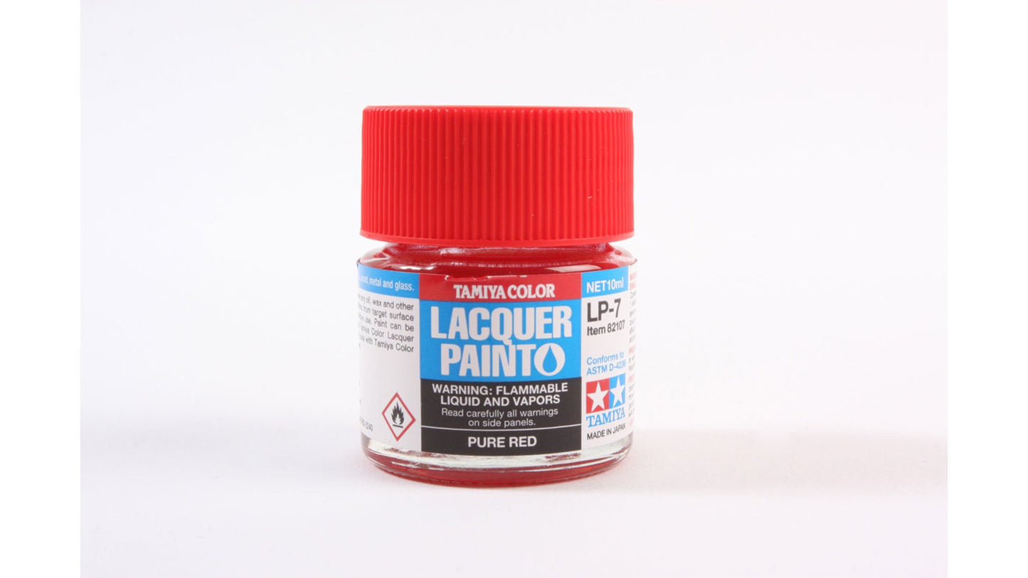 Tamiya 82107 Lacquer LP-7 Pure Red