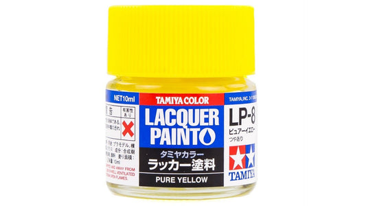 Tamiya 82108 Lacquer LP-8 Pure Yellow